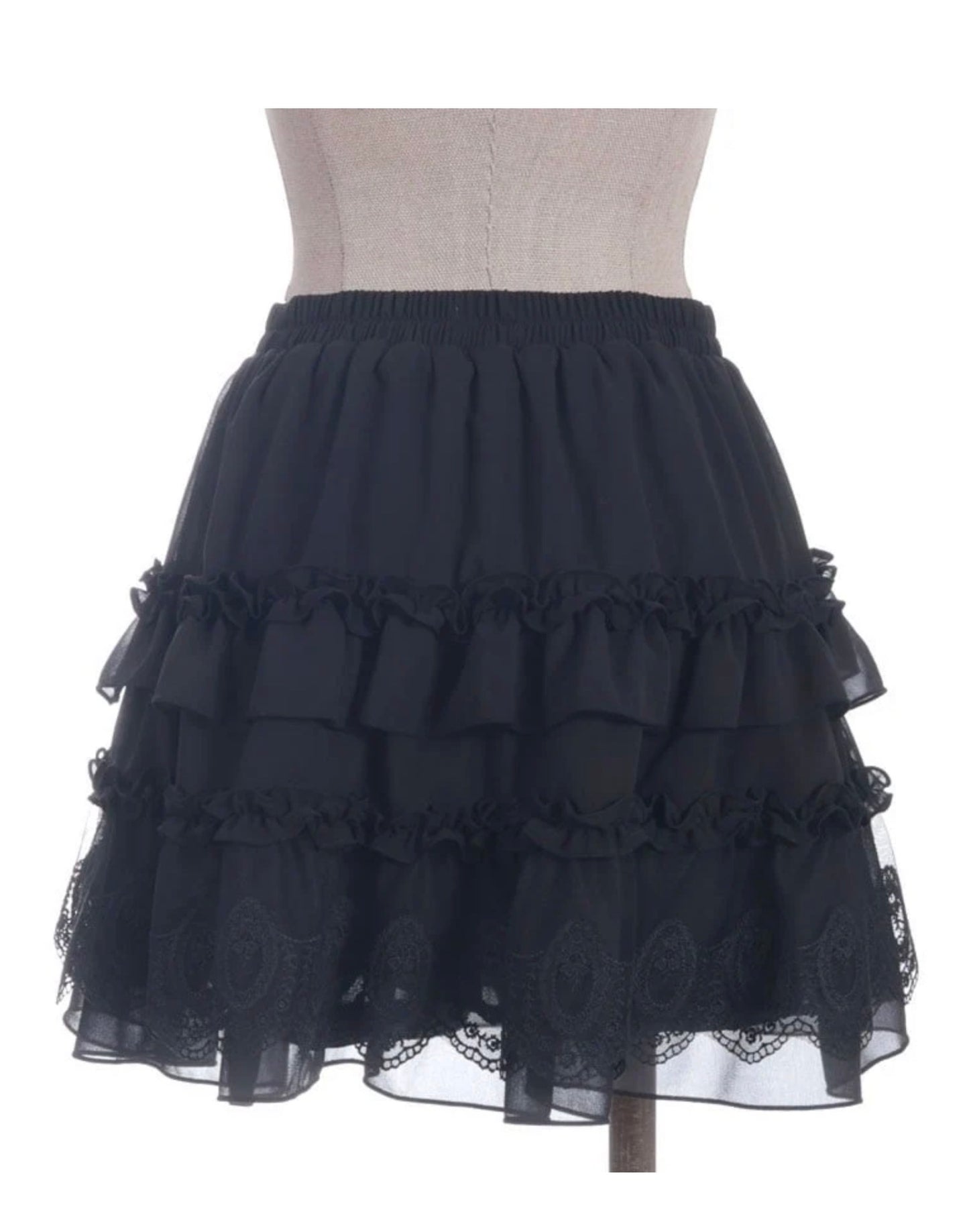 axesfemme VOLUME FRILL SKIRT