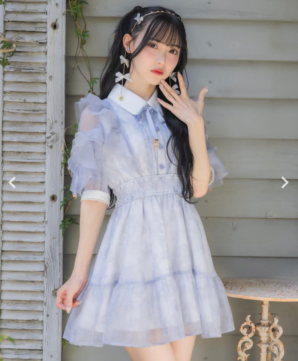 Rojita Floral pattern mini dress
