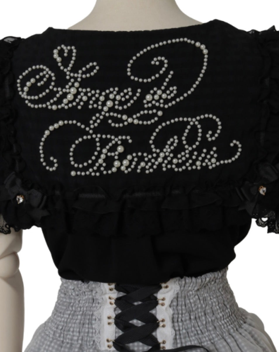 LizLisa Pearl Logo Sailor Blouse