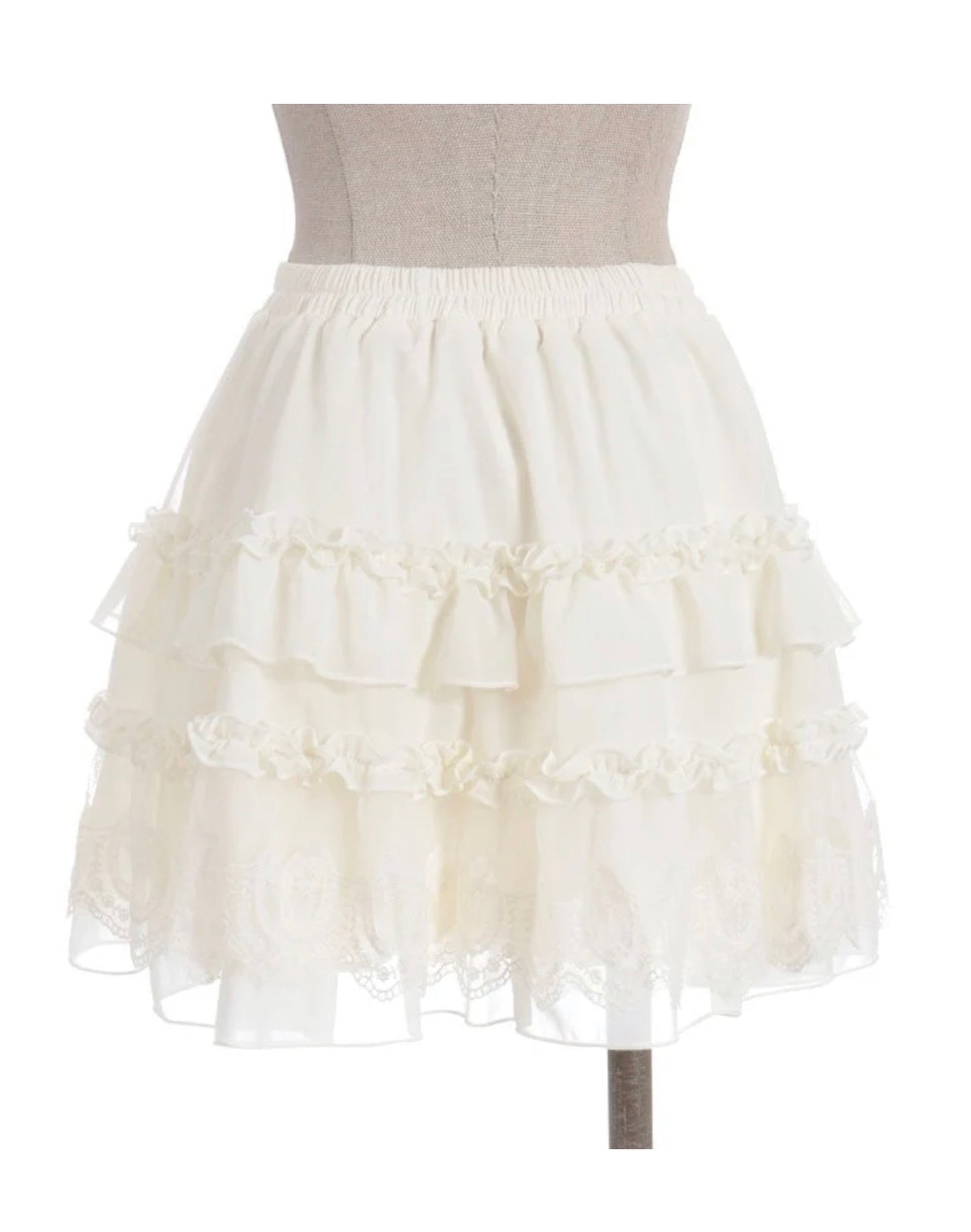 axesfemme VOLUME FRILL SKIRT