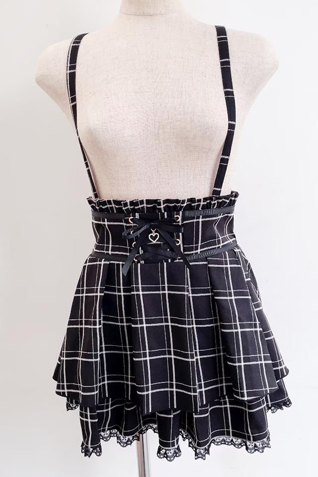 MA*RS Front spindle skirt pants