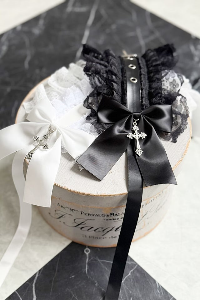 MA*RS Ribbon Belt Head Dress - White Size-F