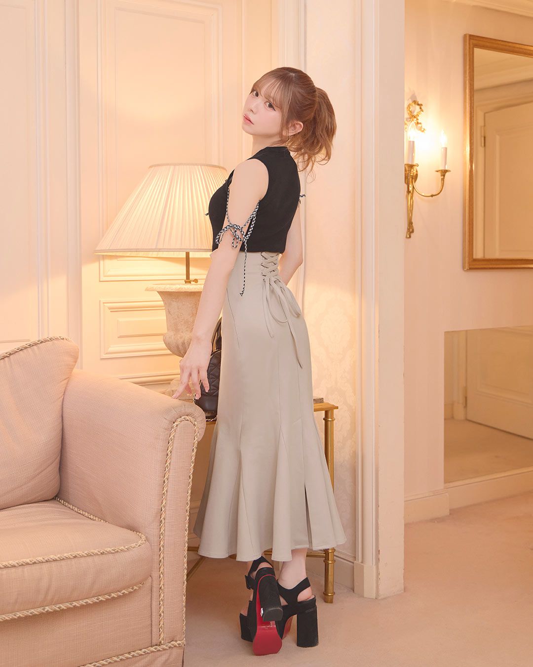 michellMacaron long skirt