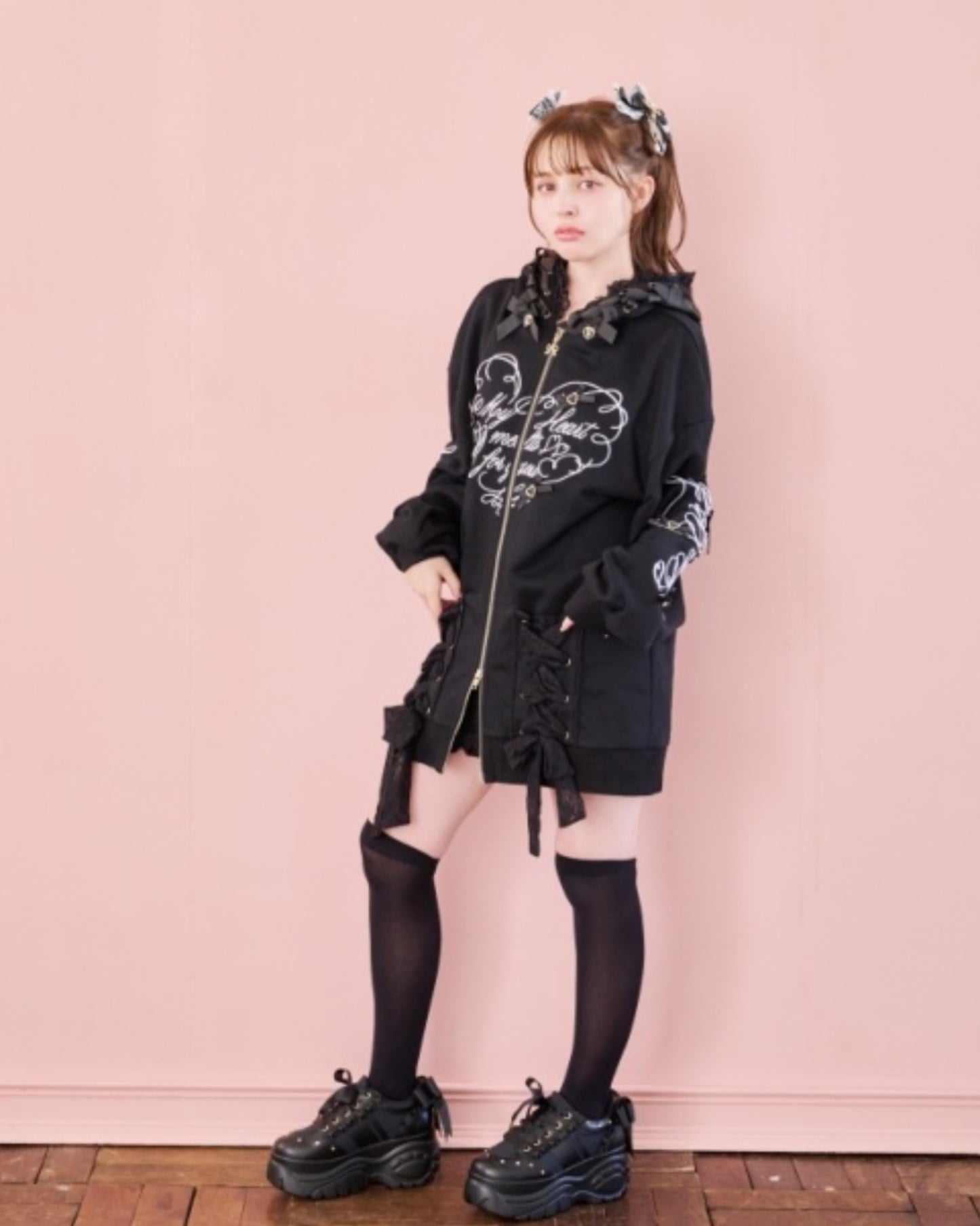 LizLisa Heart Message Hoodie