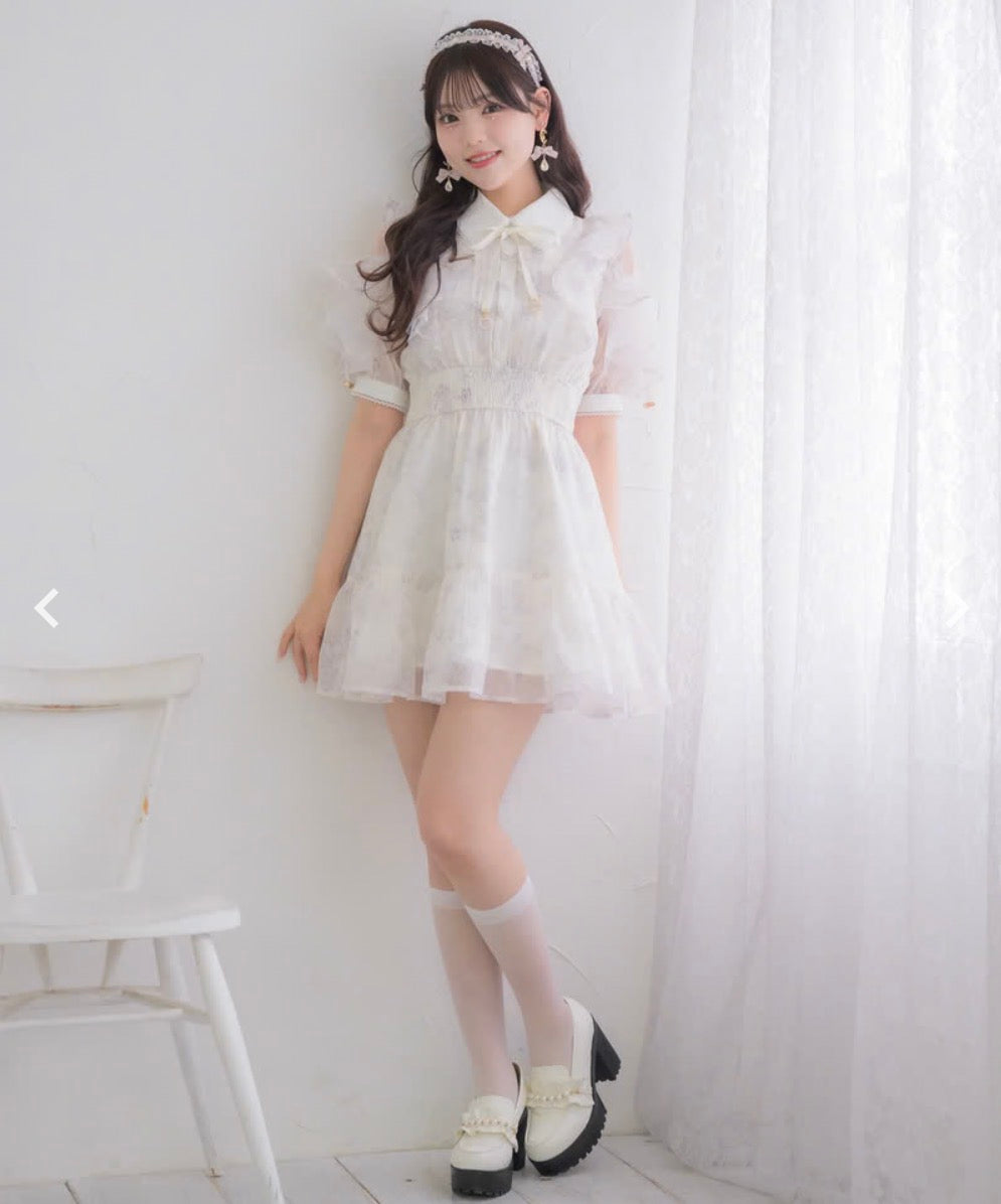 Rojita Floral pattern mini dress