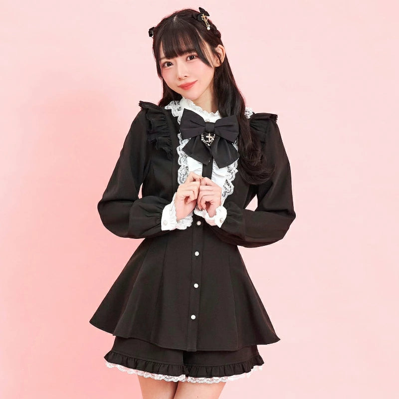 SecretHoney Secret Honey Accessory Ribbon Lace Frill Set Up