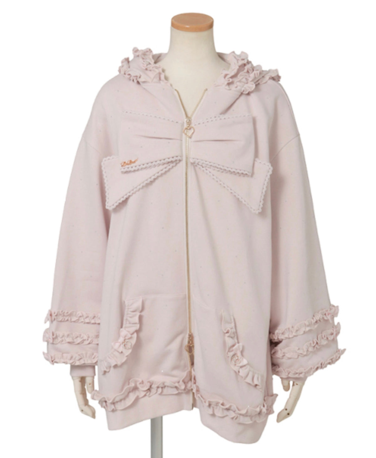 LizLisa Assorted Bijou Zip-up Hoodie