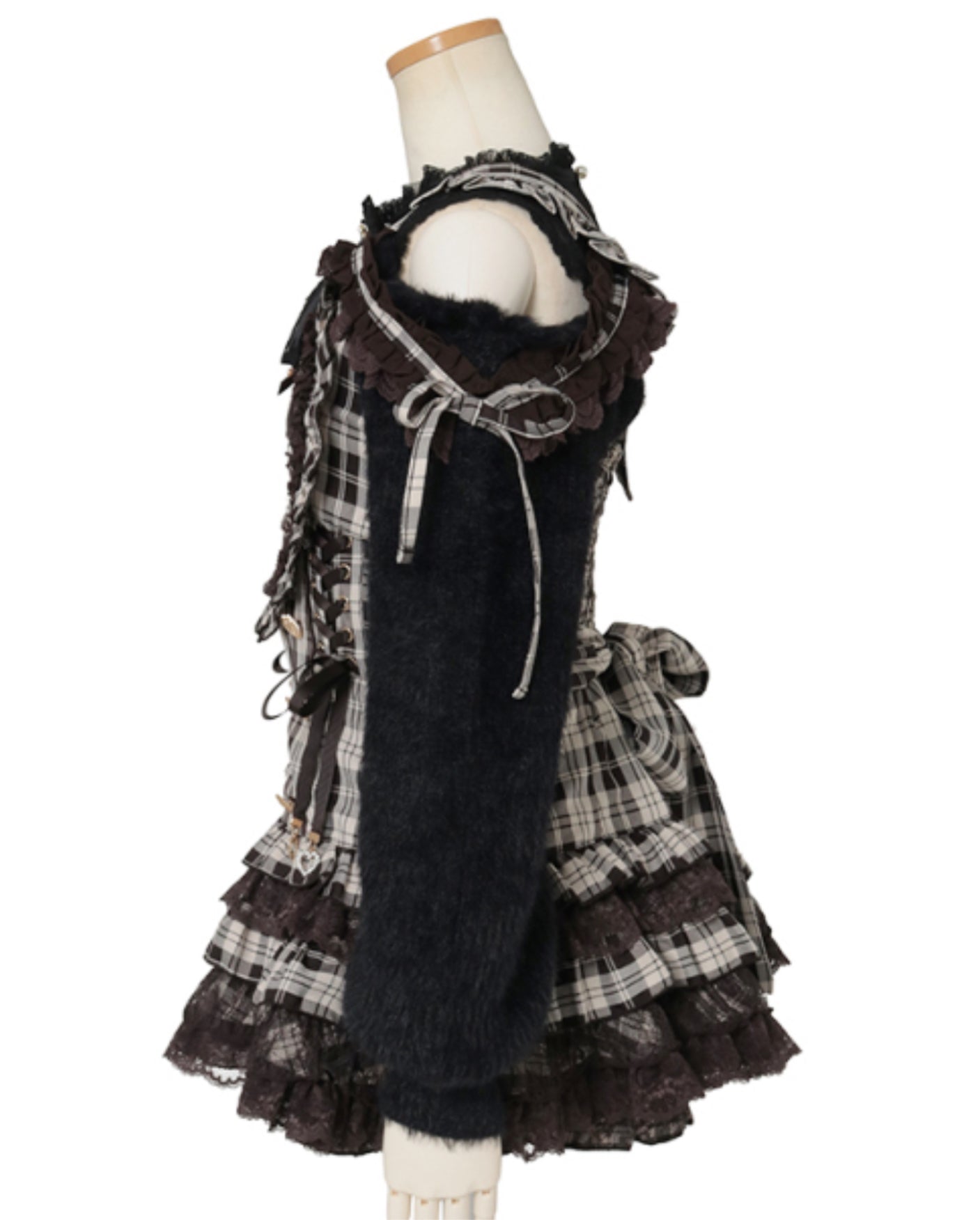 LizLisa Heart Apron Jumper-Skirt Set-up