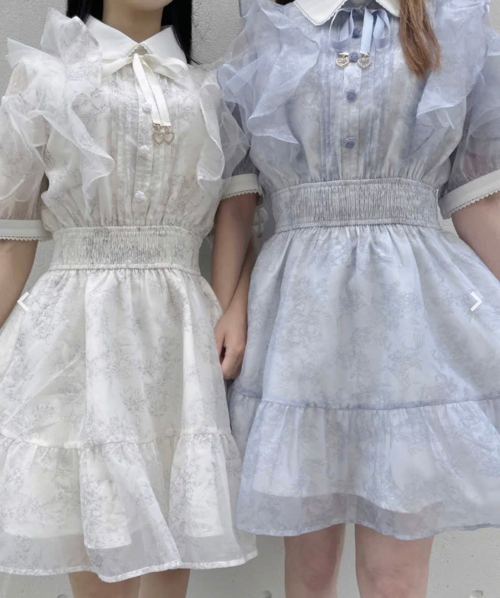 Rojita Floral pattern mini dress
