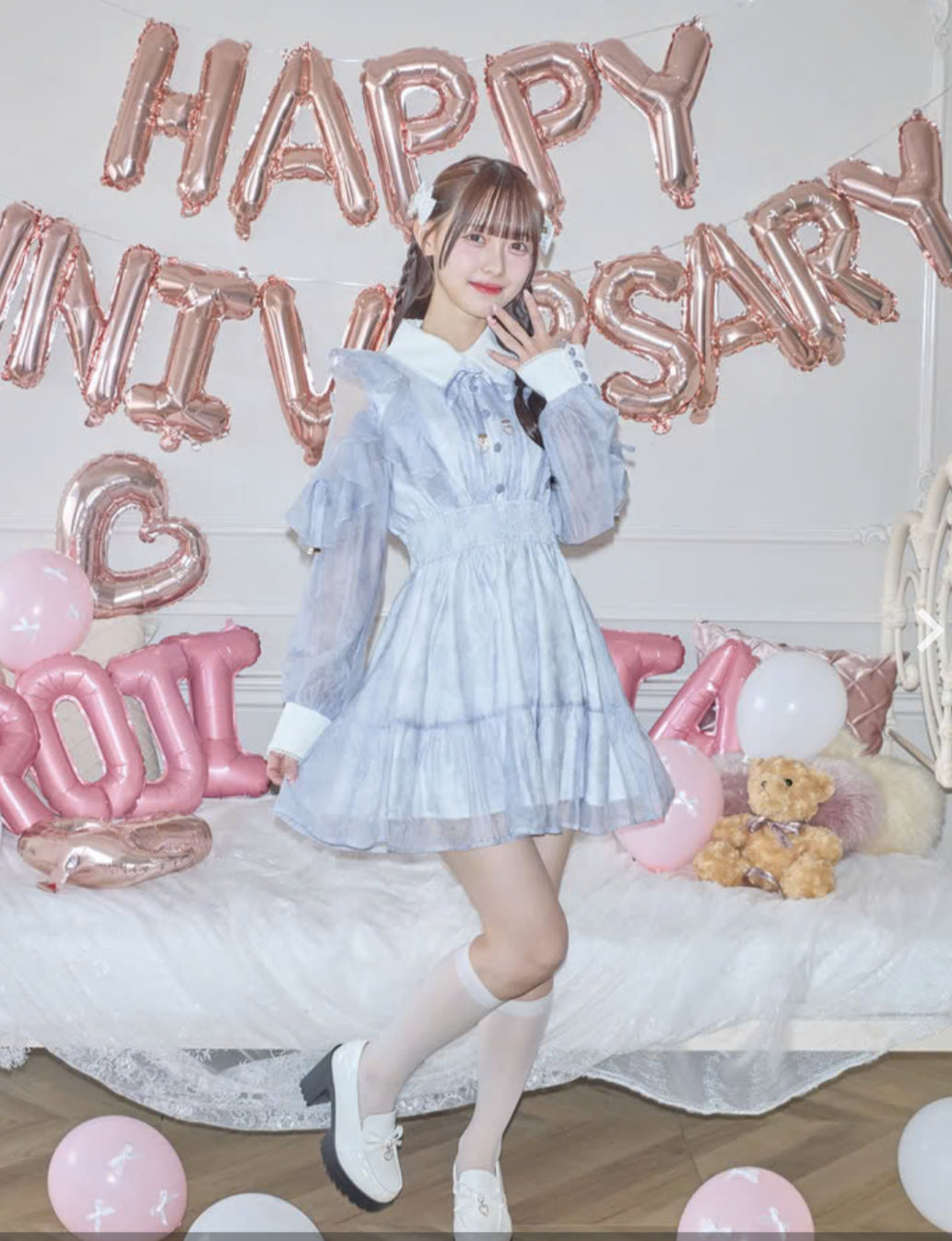 Rojita Floral pattern mini dress