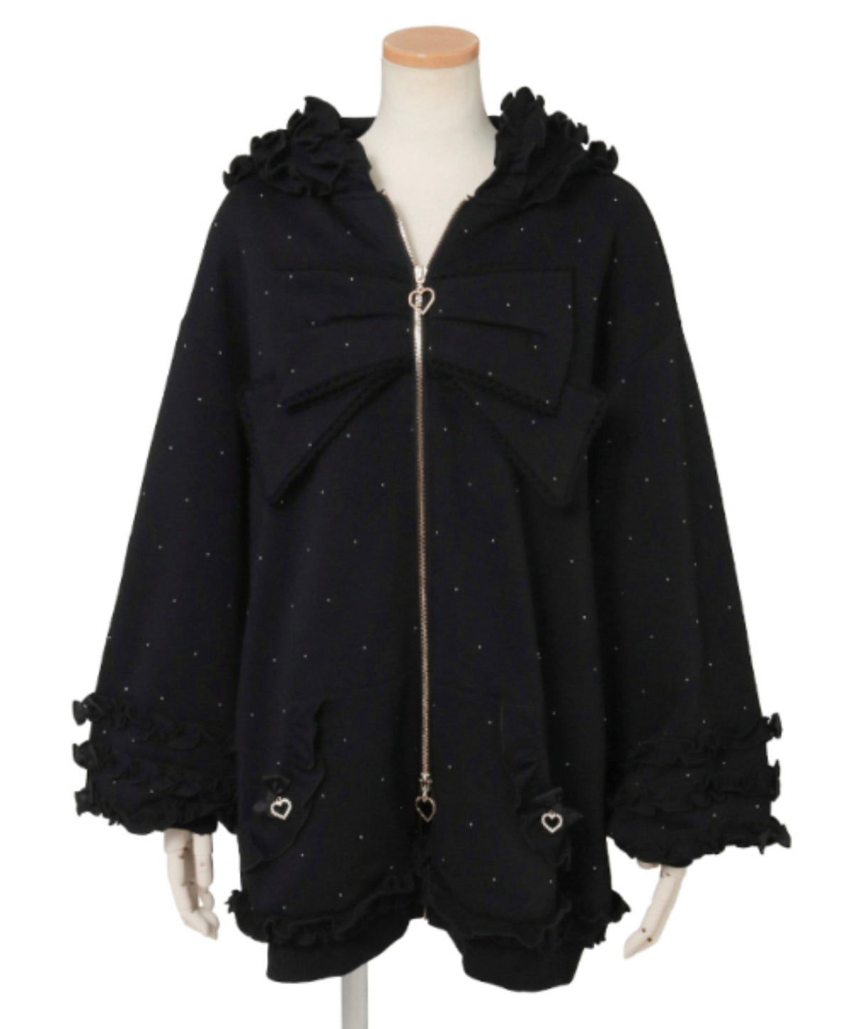 LizLisa Assorted Bijou Zip-up Hoodie