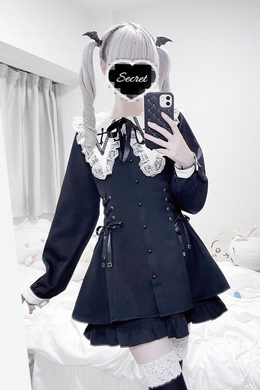 MA*RS Cross embroidery set with spindle