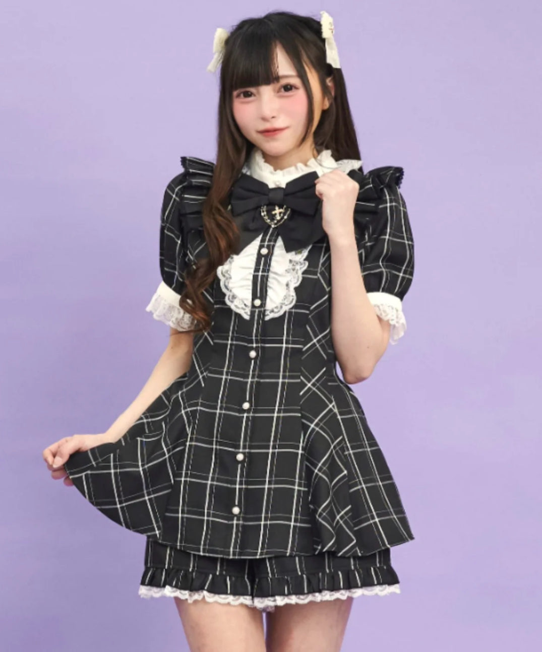 SecretHoney Secret Honey Accessory Ribbon Lace Frill Set Up