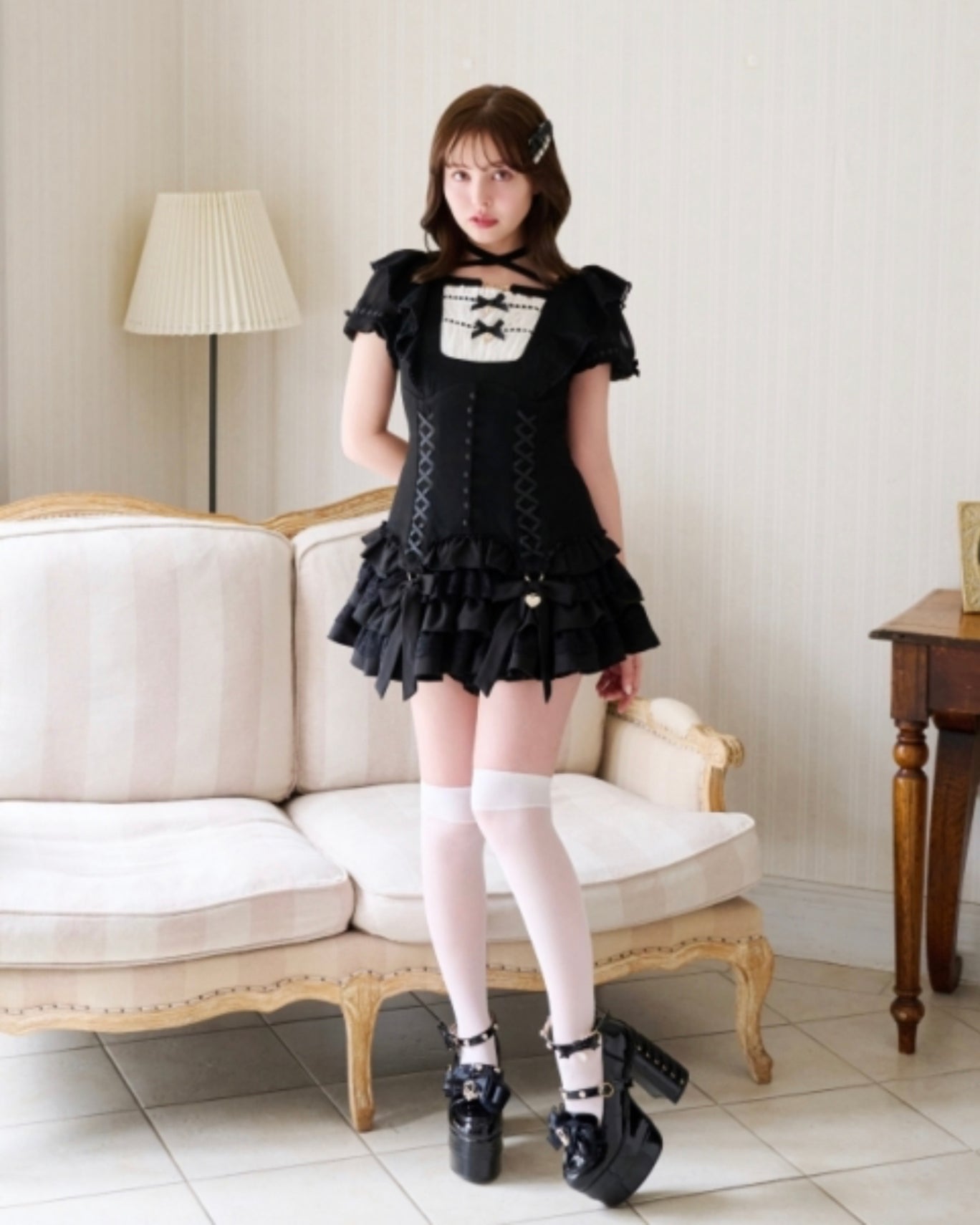 LizLisa Ruffle Ribbon Set-up