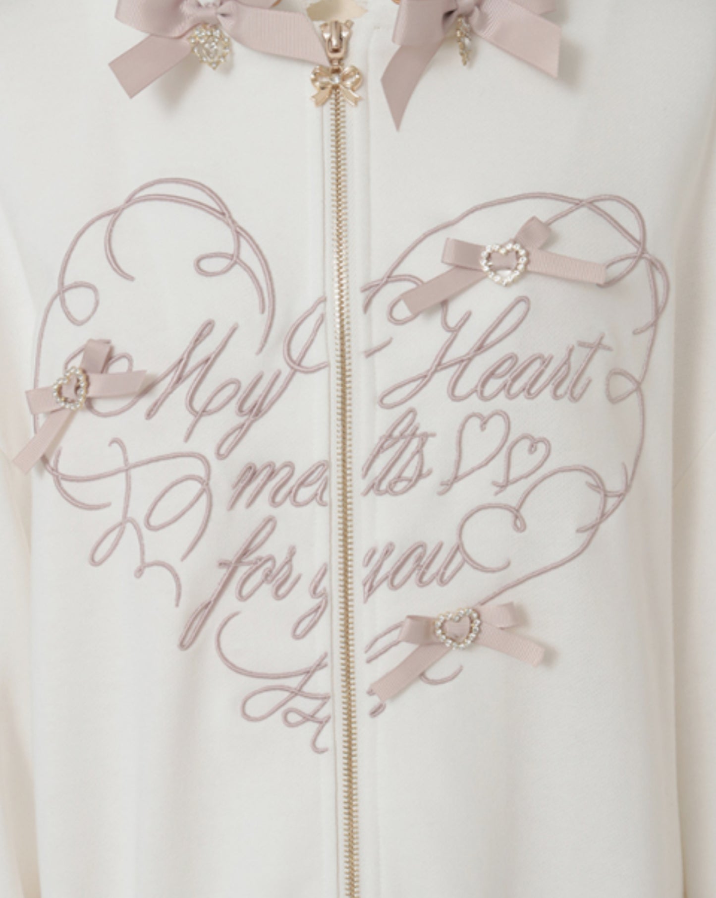 LizLisa Heart Message Hoodie