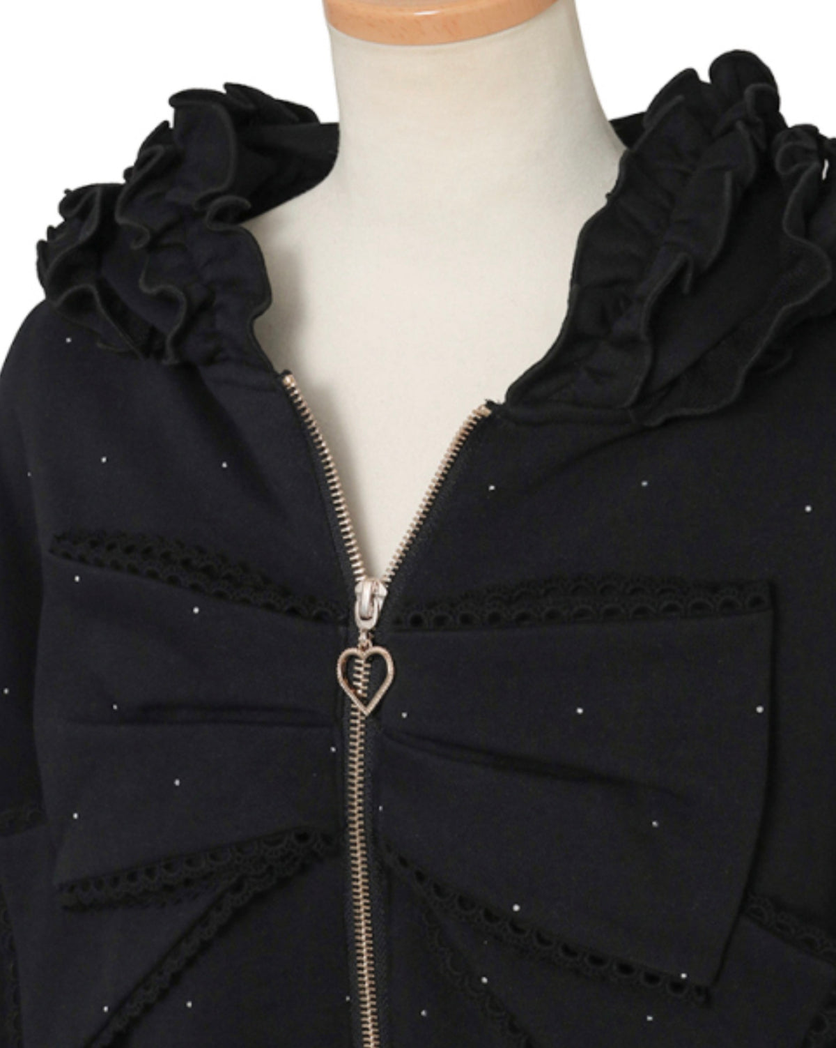 LizLisa Assorted Bijou Zip-up Hoodie
