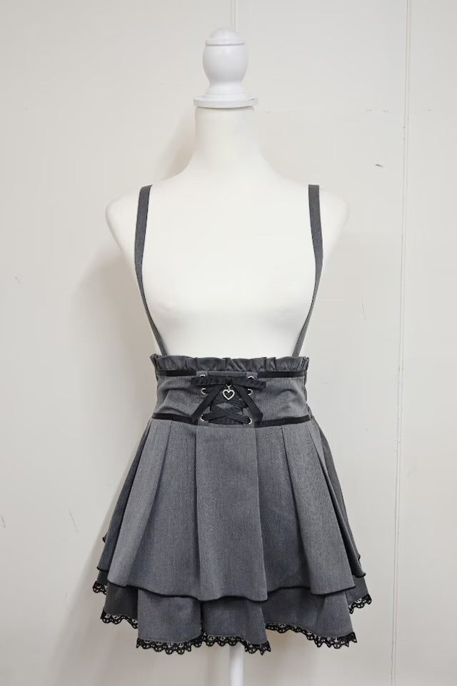 MA*RS Front spindle skirt pants
