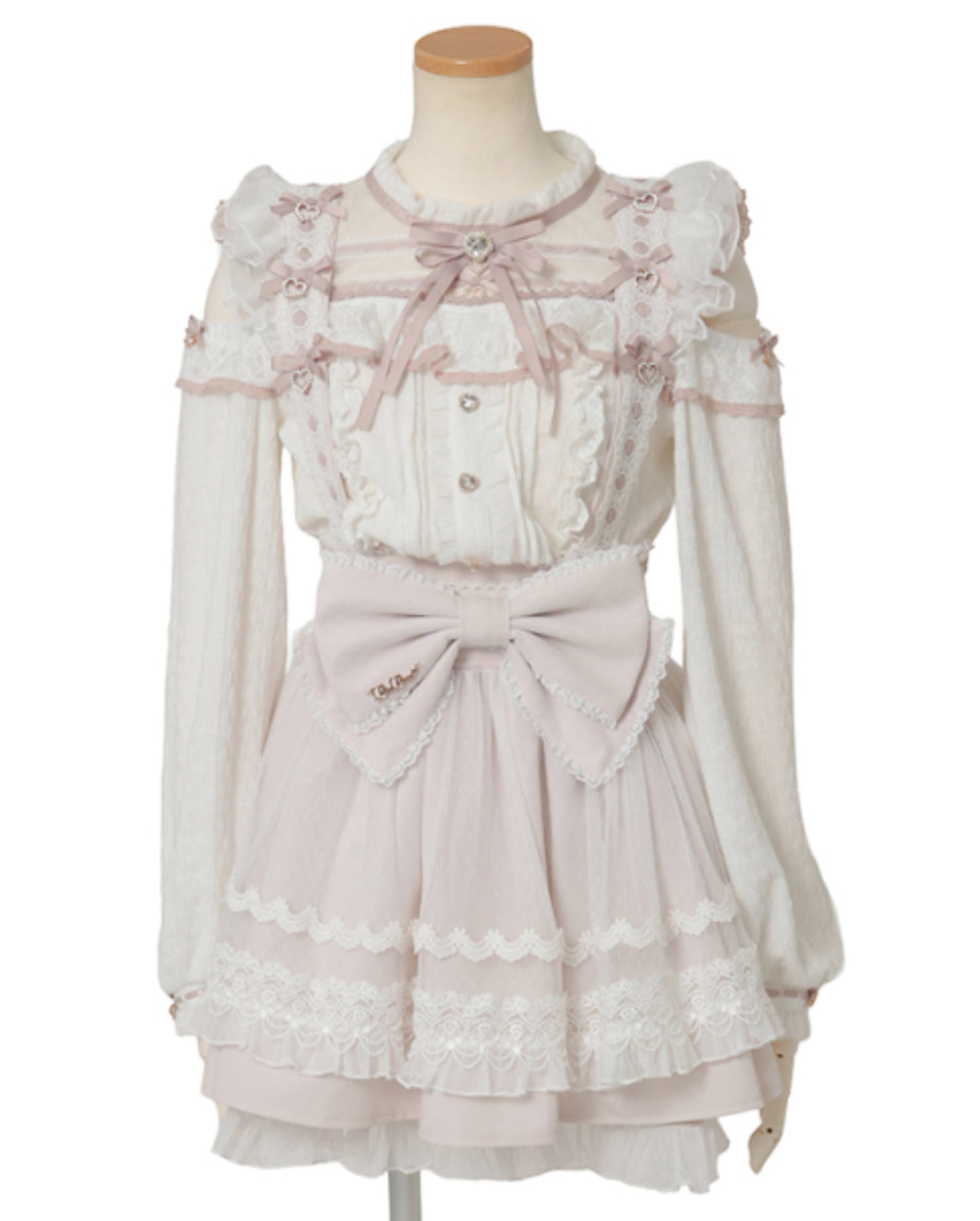 LizLisa Skirt with maid-like suspenders