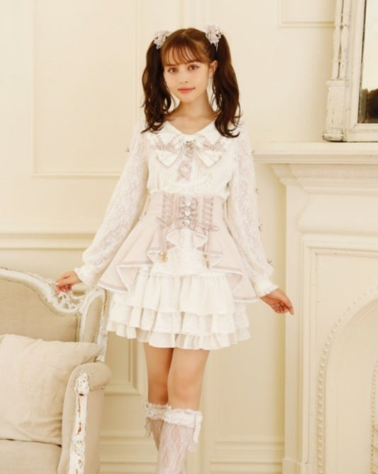 LizLisa Front Cashmere Skirt