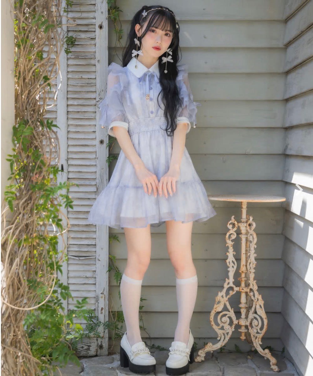 Rojita Floral pattern mini dress