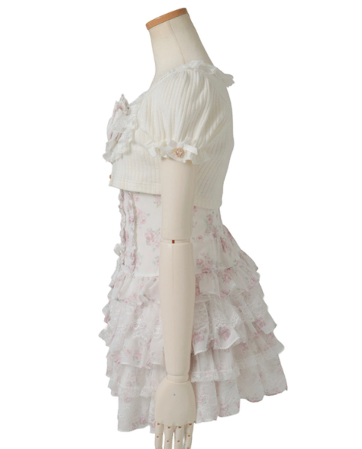 LizLisa Cardigan x Frill Camisole One-Piece – Yukinook