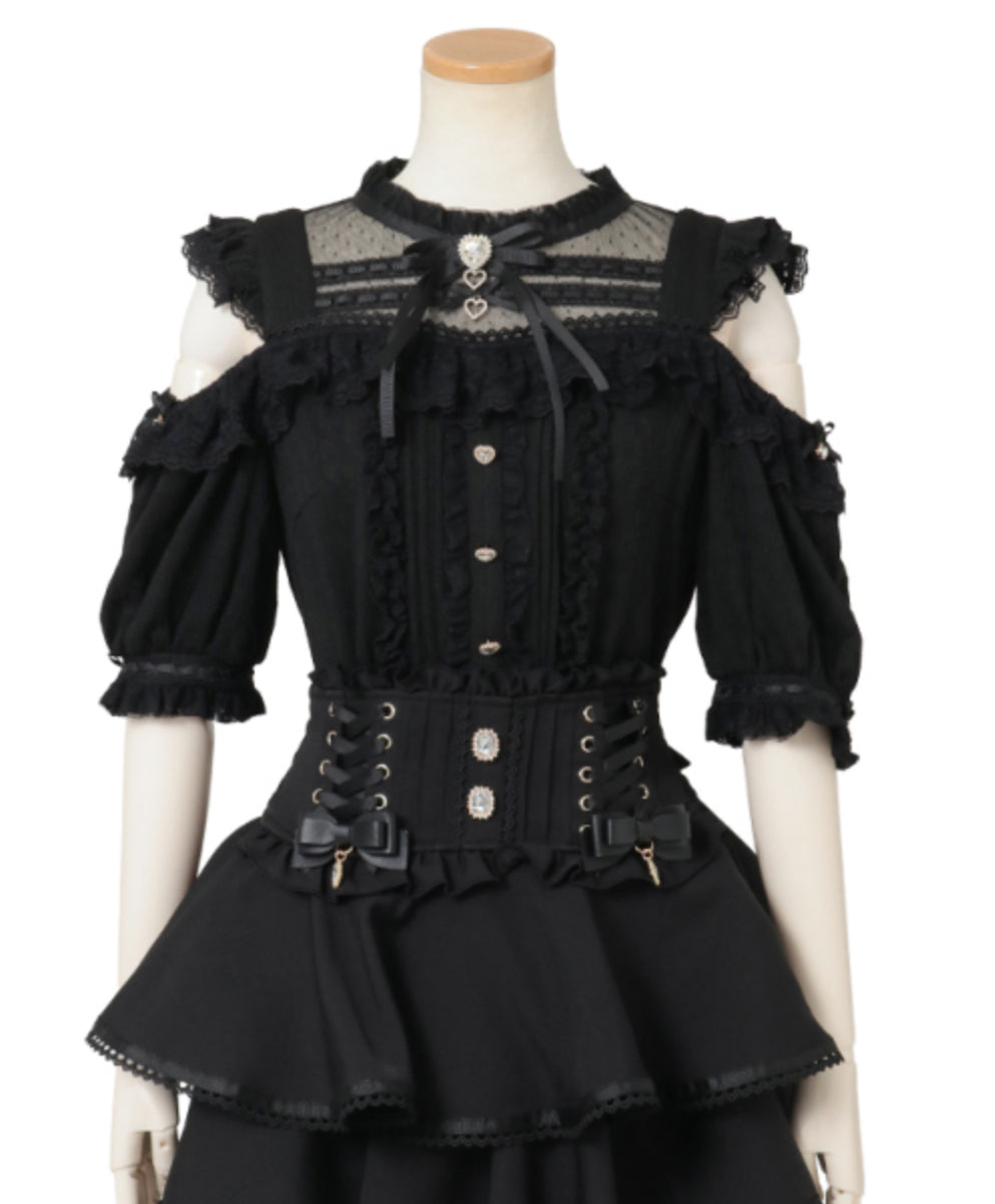 LizLisa Off-Shoulder Double Strap Tops
