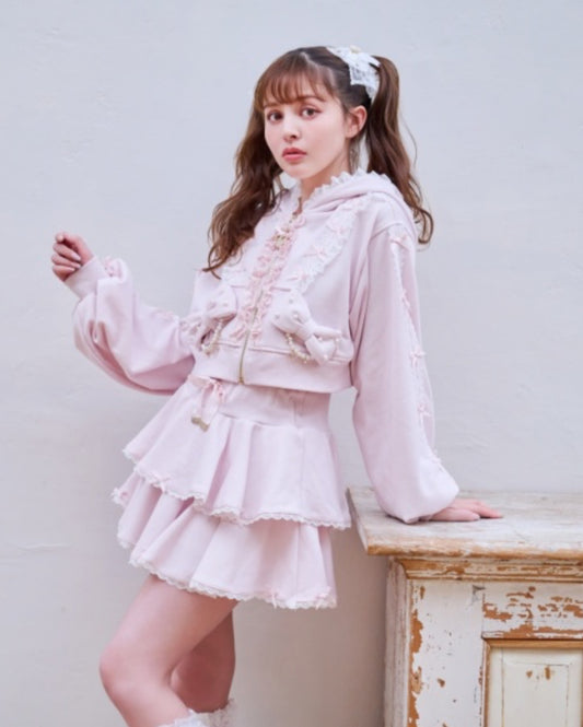 LizLisa Ribbon hoodie setup