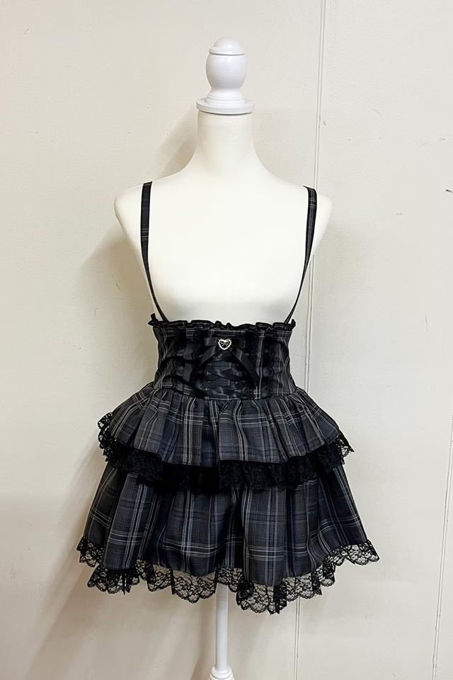 MA*RS High waist spindle volume skirt pants